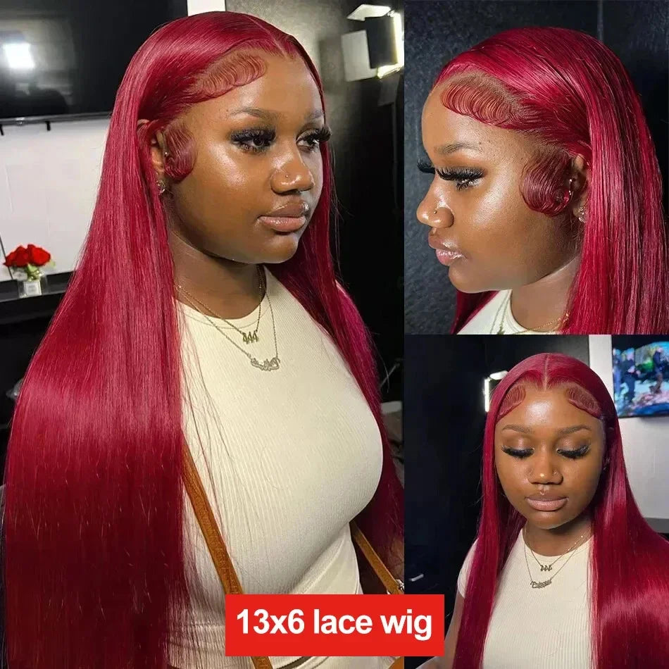 DACHIC Peruvian HD Lace Front Wig Human Hair Straight