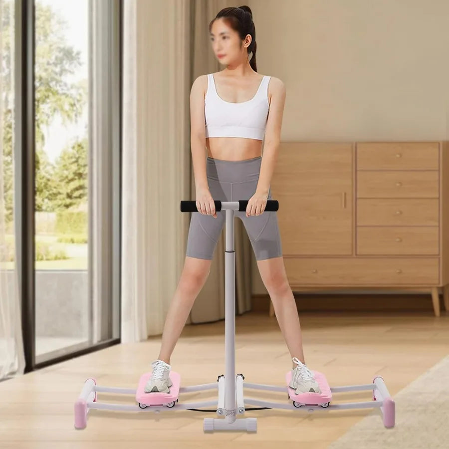 Thigh Master Pelvic Floor Muscle Repair Trainer, Kegel Inner Thigh Exercise Folded Workout Equipment Pilates Enhanced Resistance