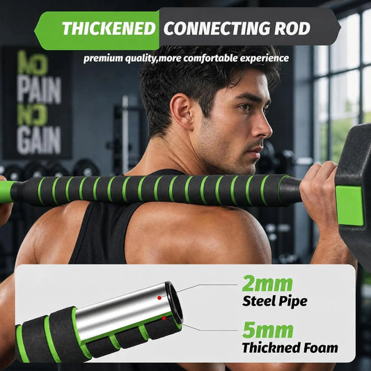 Adjustable Dumbbell Set With Kettlebell Barbell And Push Up Stand