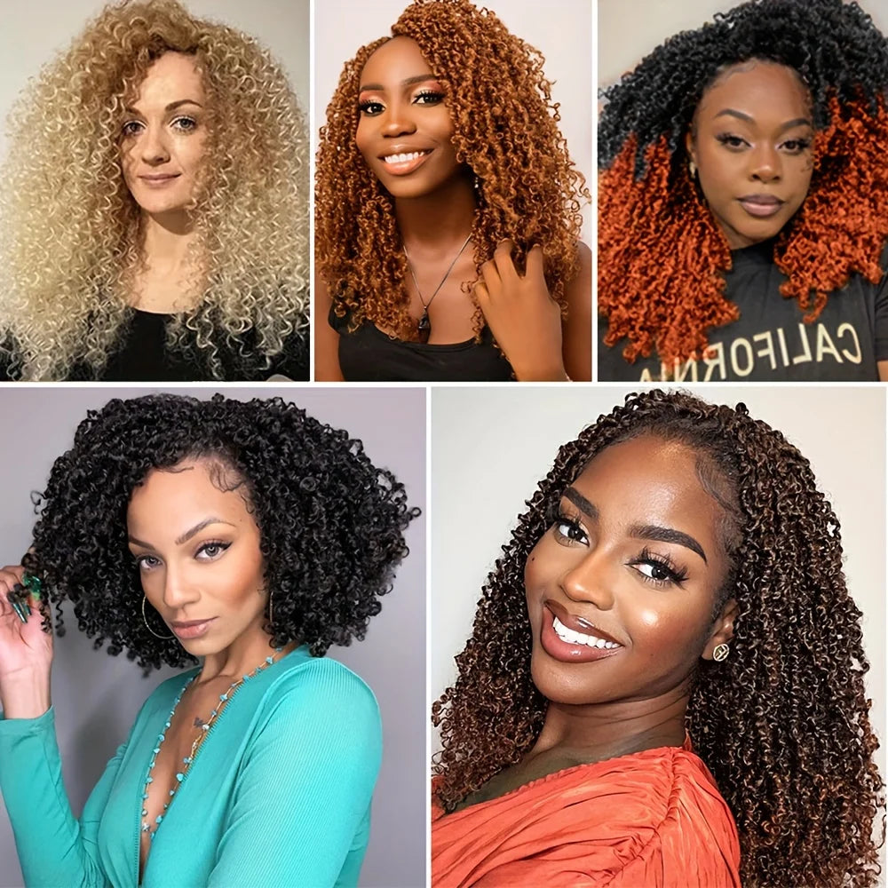 Pre-Looped Bohemian Passion Twist Crochet Braids Hair Extensions