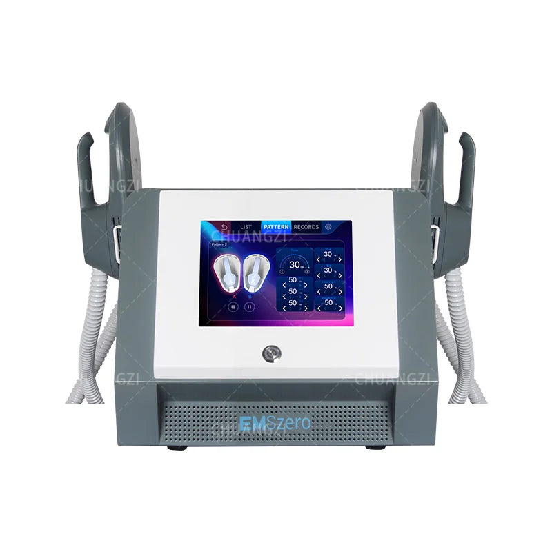 Professional RF EMSzero Body Sculpting Machine Electric EMS Fat Burning Slimming Muscle Stimulator 15 Tes 6500W 5 Handle Neo