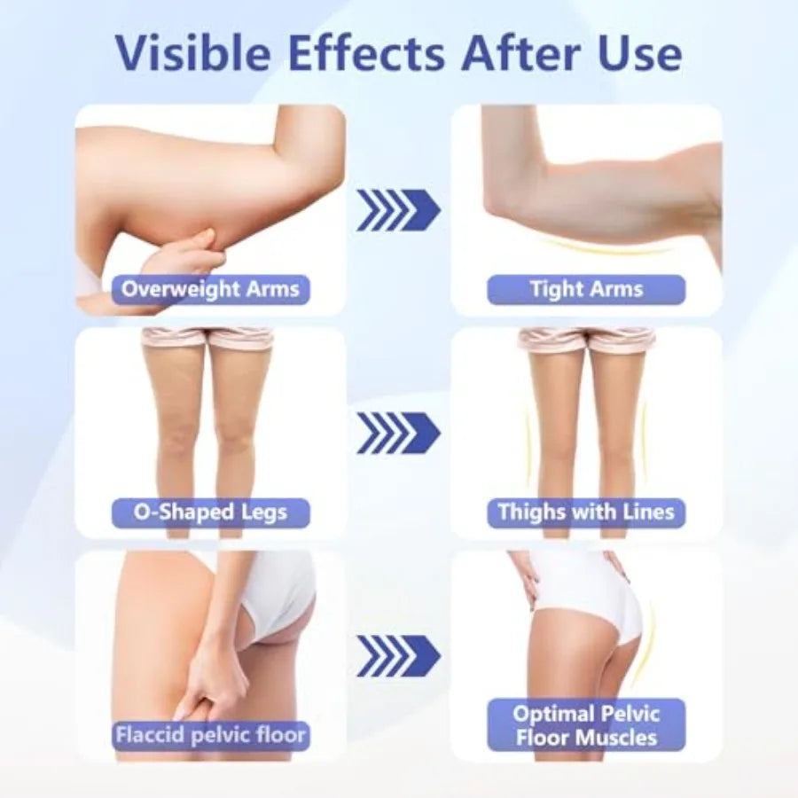 Adjustable Pelvic Floor And Inner Thigh Trainer With LED Display