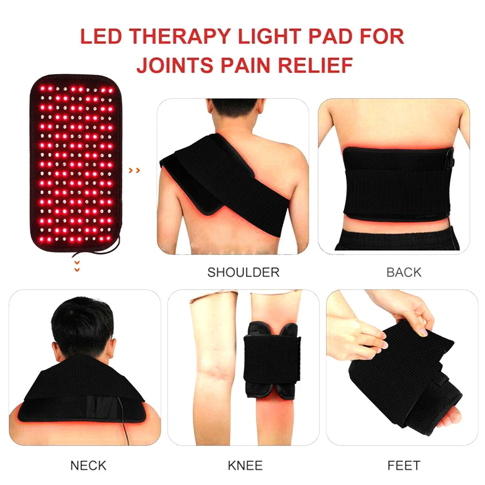 Portable Infrared LED Heating Pad For Full Body Muscle Relief