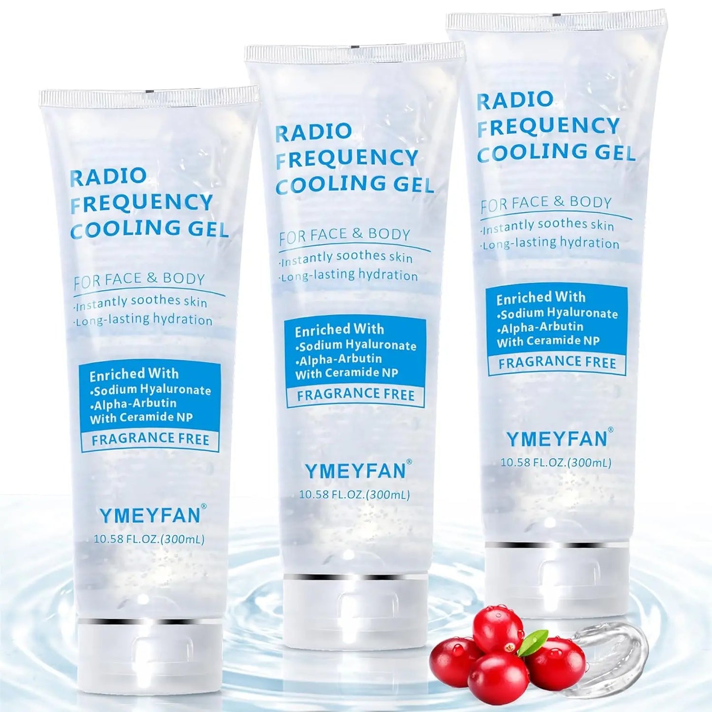 3PCS/9PCS/Set Cooling Gel for IPL Laser Hair Removal Ultrasound Gel Conductor Hyaluronic Acid Moisturizing Conductive Gel EMS RF