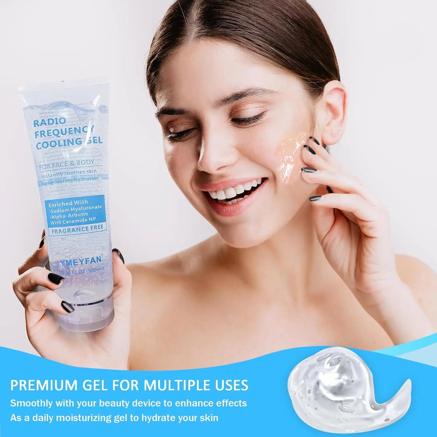 3PCS/9PCS/Set Cooling Gel for IPL Laser Hair Removal Ultrasound Gel Conductor Hyaluronic Acid Moisturizing Conductive Gel EMS RF