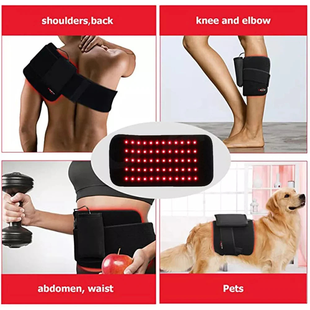 Portable Infrared LED Heating Pad For Full Body Muscle Relief