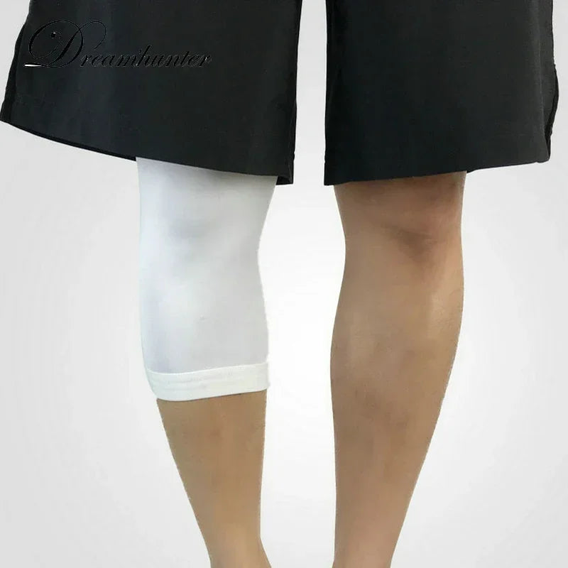 1pc Soft Sports knee pads Breathable kneeling Compression Elastic Fitness Cycling Basketball Leg Sleeve Knee Support Guard brace