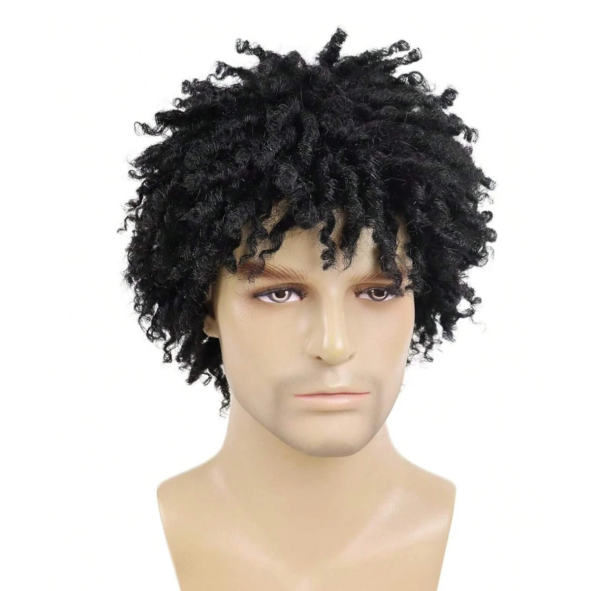 Short Dreadlock Wig For And Men Afro Faux Locs Dreads Wig Heat Resistant Short Braided Wigs For Women