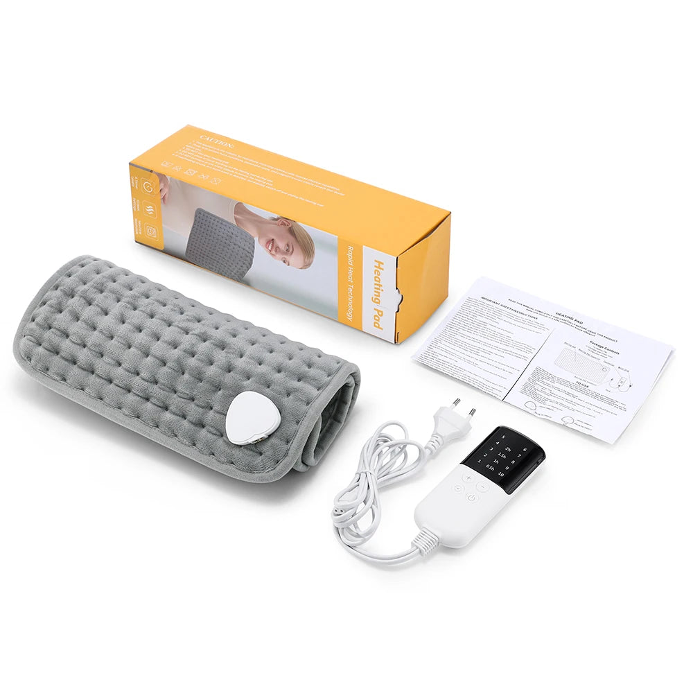 PASTSKY Electric Heated Massage Cushion With 10 Levels Temperature Adjustment