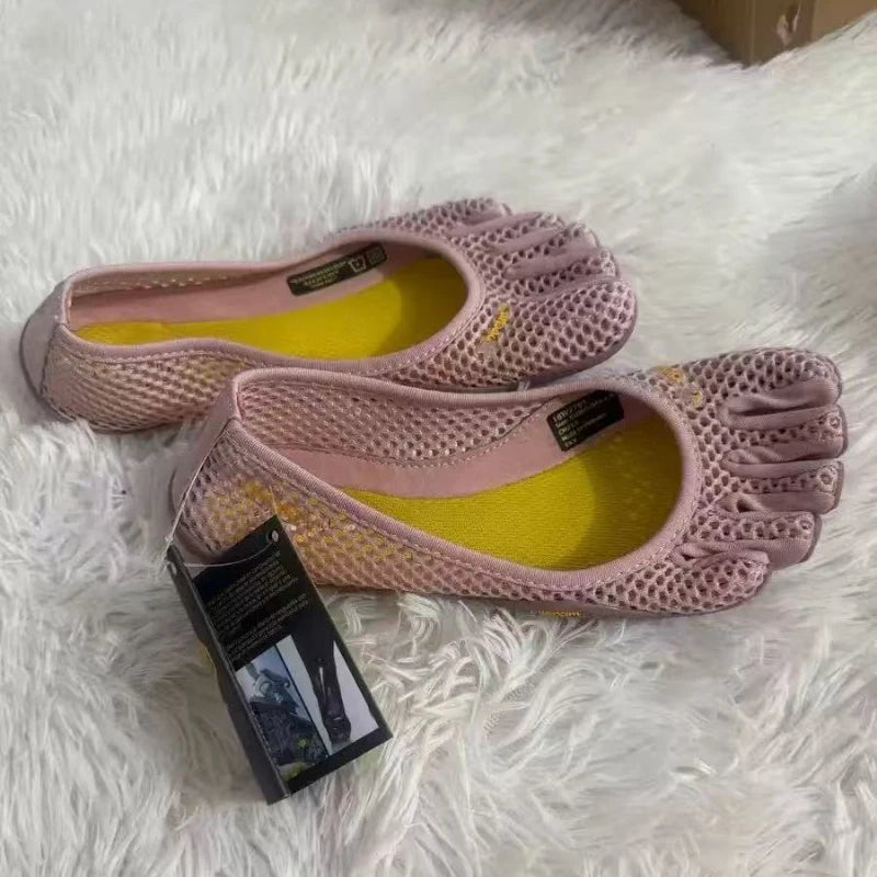 Women Barefoot Five Toe Lightweight Breathable Non Slip Training Shoes
