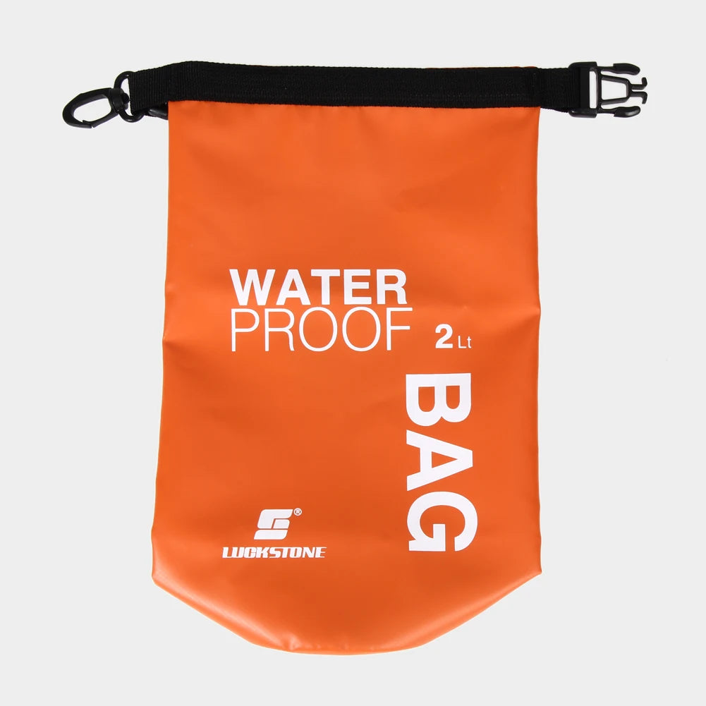 2L Waterproof Dry Bag Floating Storage Bag Keeps Gear Dry Roll Top Sack Lightweight for Kayaking Boating Rafting