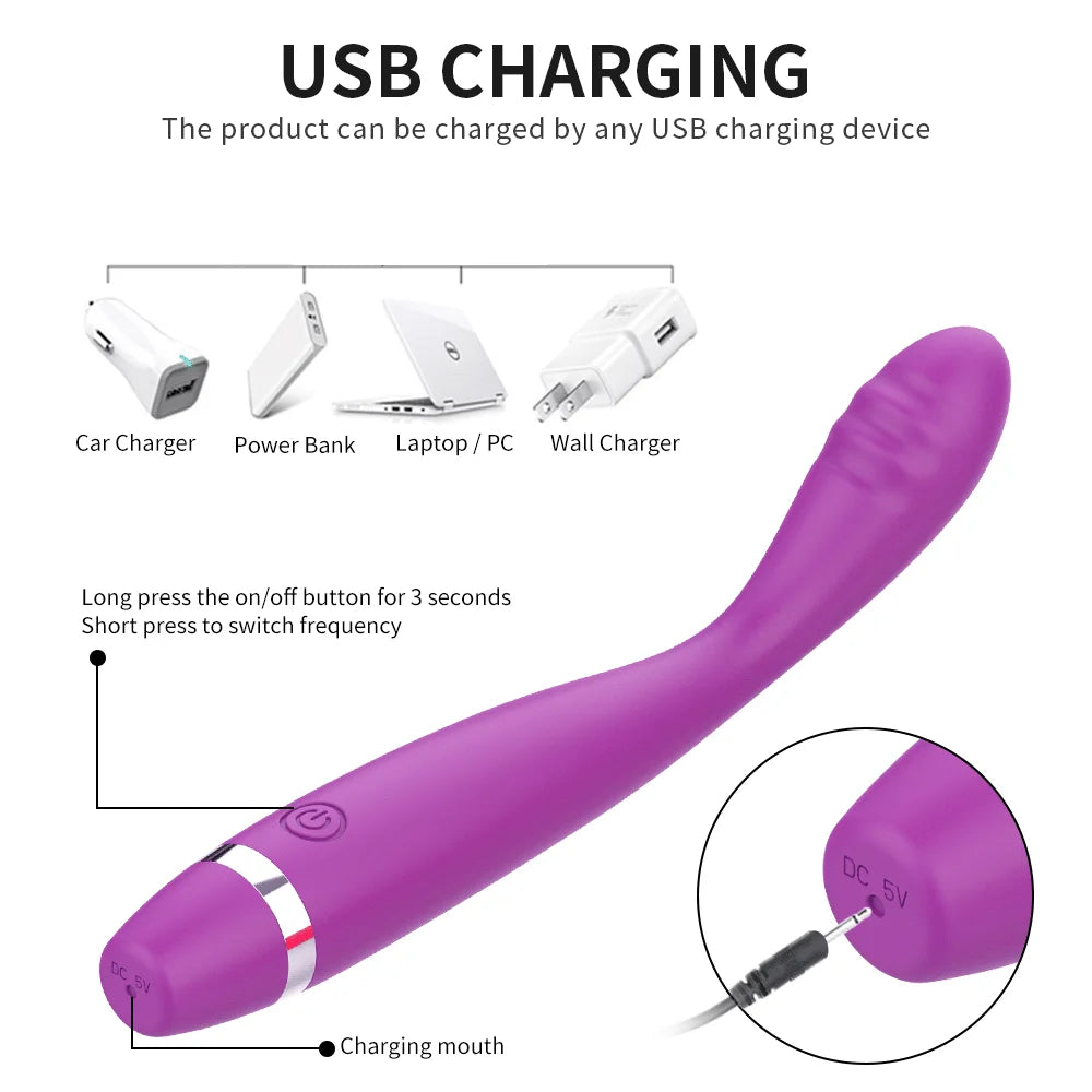 Clitoral g-Spot Nipple Stimulator Vaginal Stimulator Portable Massager Adult Sex Toy For Women