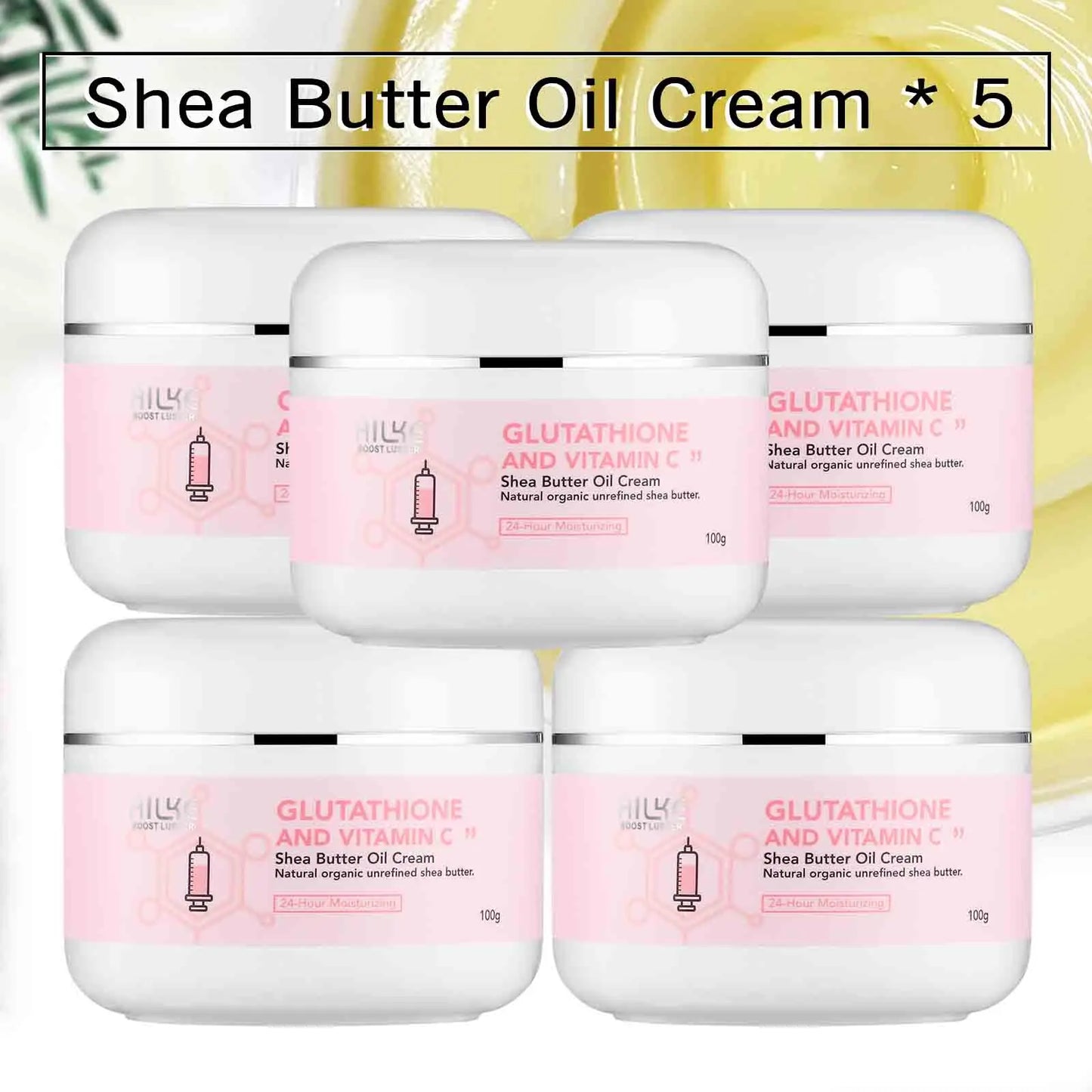 AILKE Body And Facial Moisturizing Cream,with Shea Butter Oil, Lightening And Anti-wrinkle,suitable From Dry To Very Dry Skin