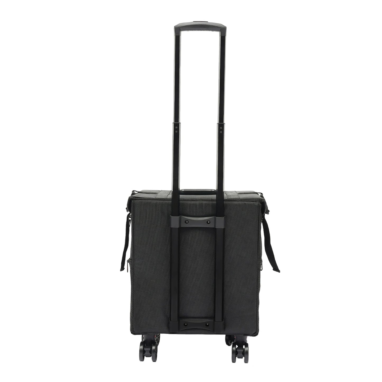 Rolling Makeup Case with 8-Removable Drawer for Makeup Enthusiast Hair Barber Stylist Nail Technician Esthetician Embroiderer