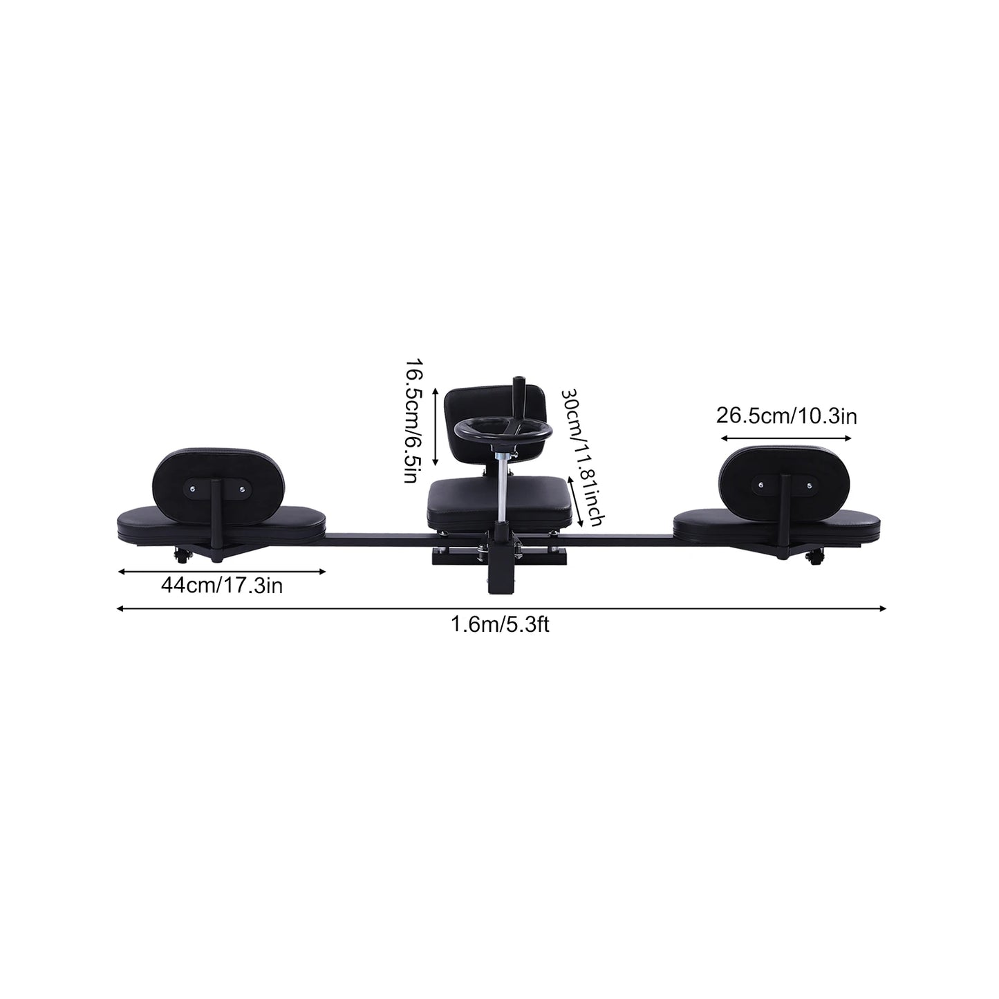 Leg Stretcher Machine Universal Wheels For Home Fitness