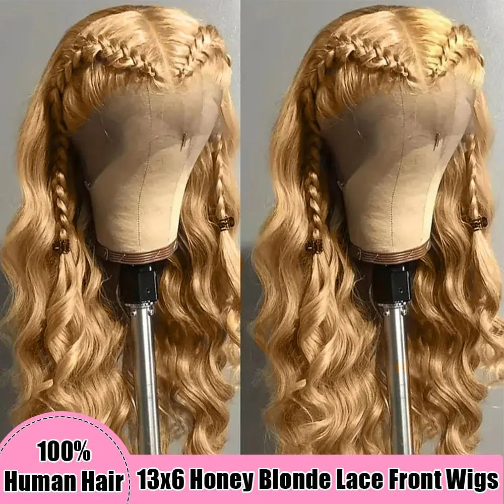 Smilegirl Body Wave Human Hair Wig With HD Lace Frontal