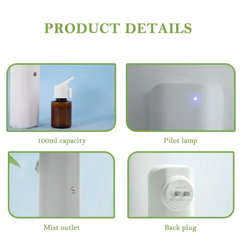 Namste Socket Model Fragrance Diffuser 100ml Covers 300 Cubic Meters