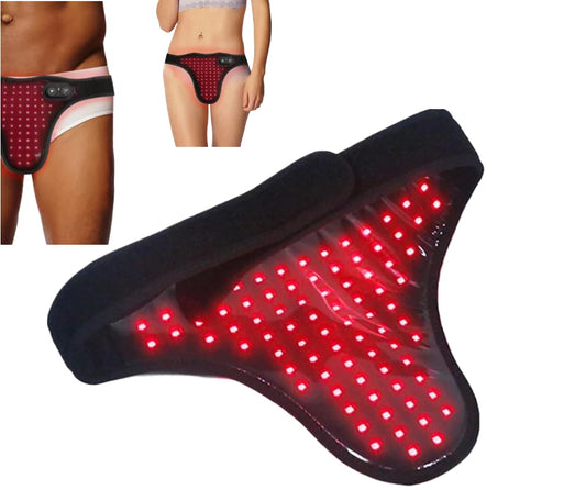 Red Light Therapy for Male Wellness,Rechargeable Wireless 660&850nm Near Infrared Light Therapy Pad for Prostate Therapy for Men