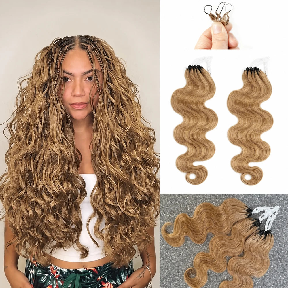 Wig Queen Remy Body Wave Crochet Human Hair Extensions