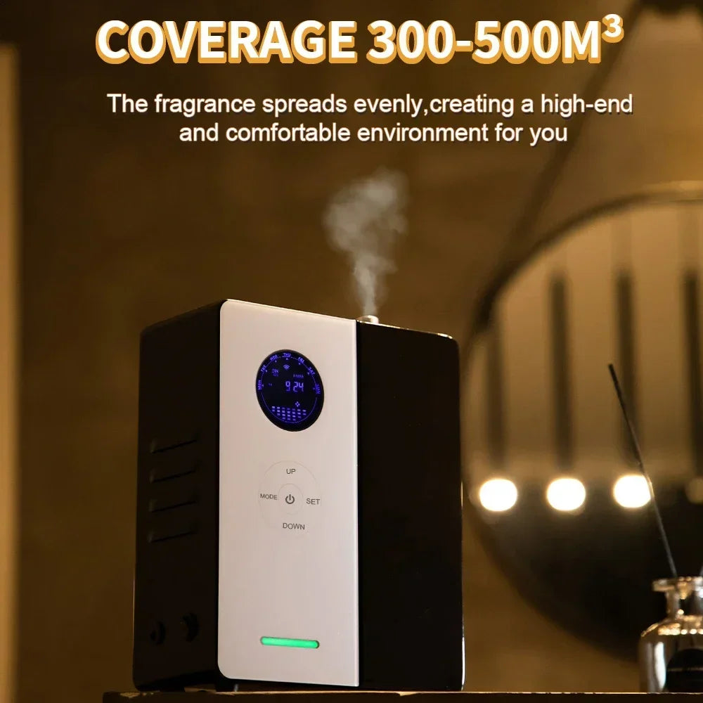 VAT Exemption US Local Aroma Diffuser Home Perfume Scent Machine Fragrance Air Freshener Essential Oil Waterless Flavoring
