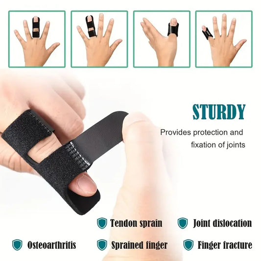 5pcs Finger Gloves Set Sports Protective Gear Finger Fixation For Men&Women For Broken Fingers/Straightening Finger/Knuckle