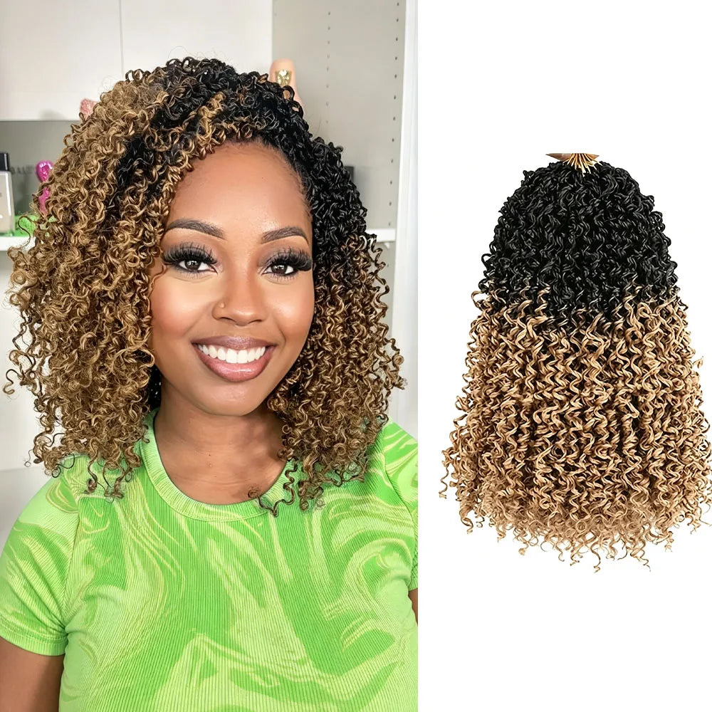 Pre-Looped Bohemian Passion Twist Crochet Braids Hair Extensions