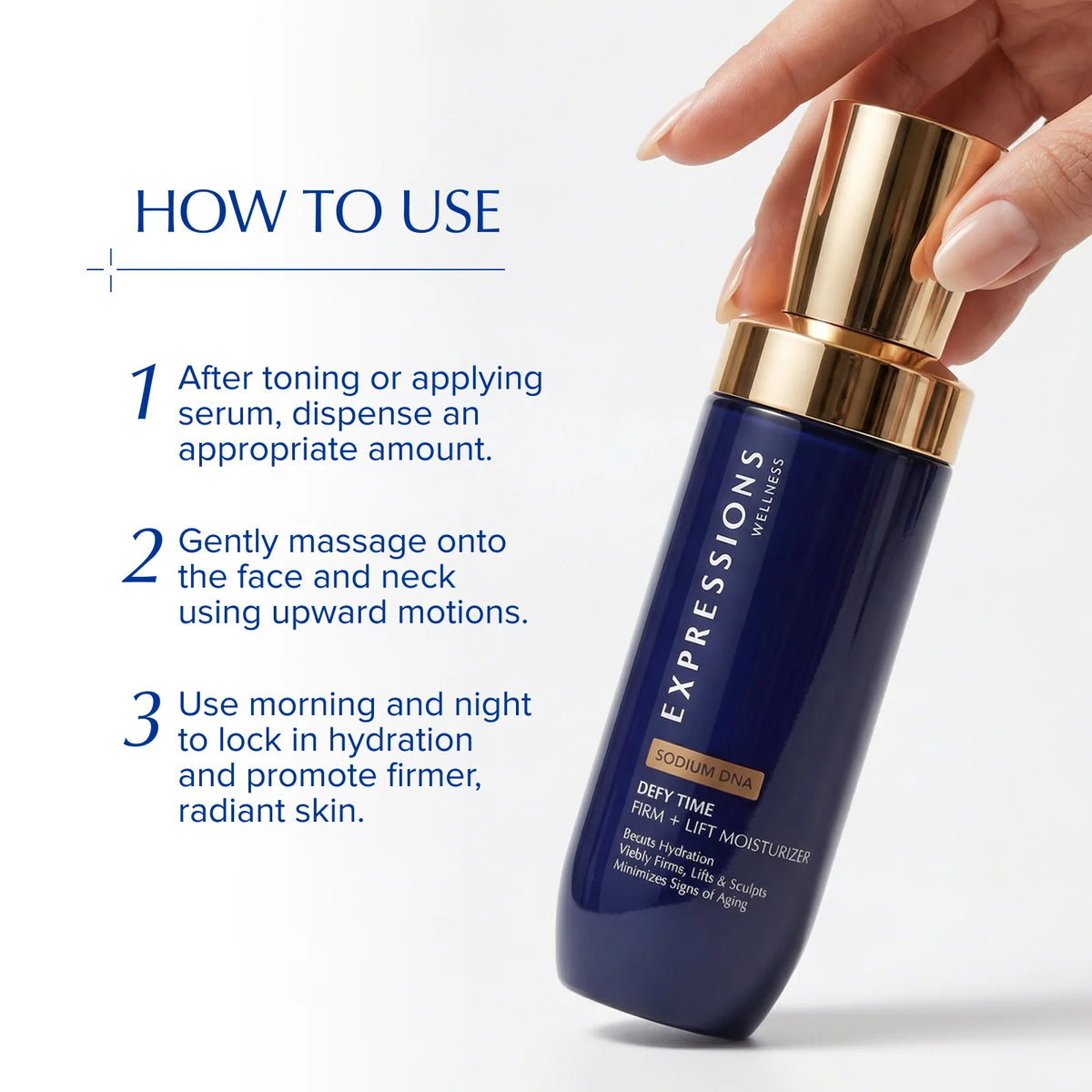 Expressions Wellness PDRN Collagen Anti Aging Skincare Set