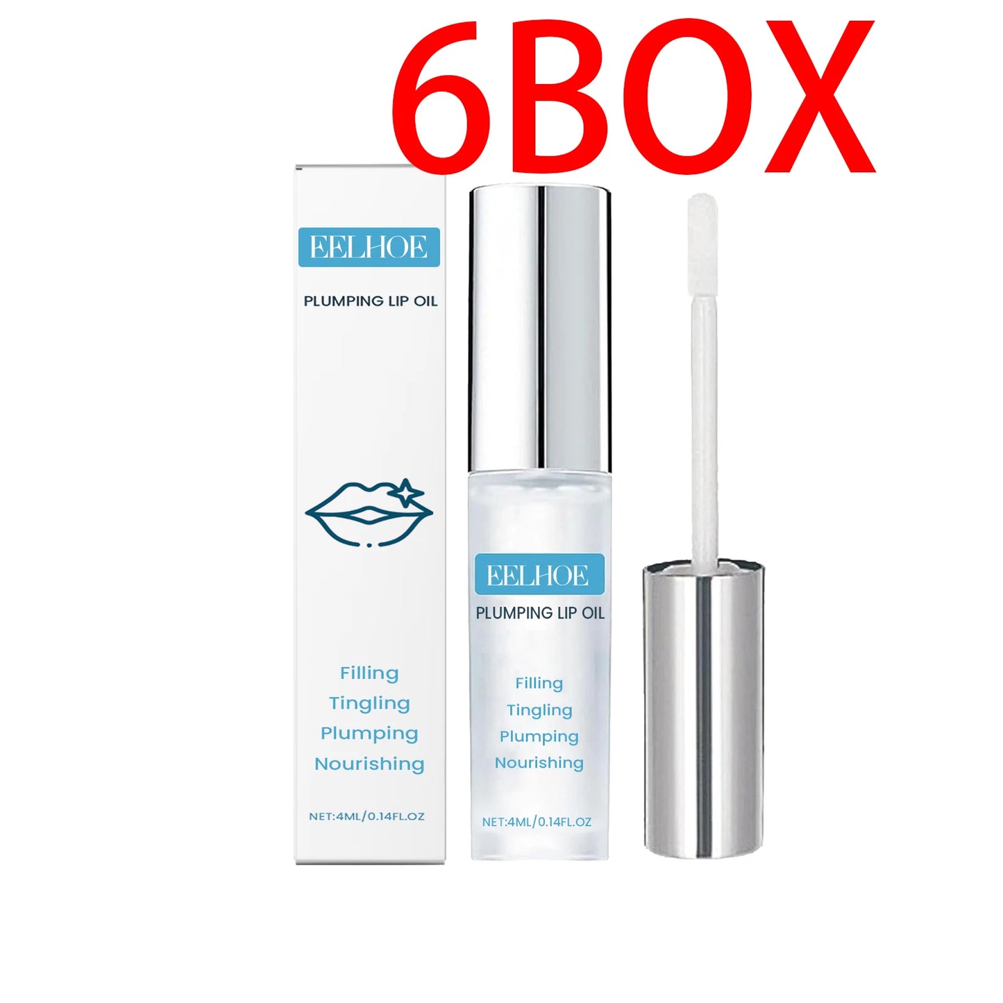 EELHOE Lip Hydrating Oil 4ml Winter Moisturizing Nourishing Lip Gloss Treatment Dry Chapped Lips Repair Lip Care Non Sticky