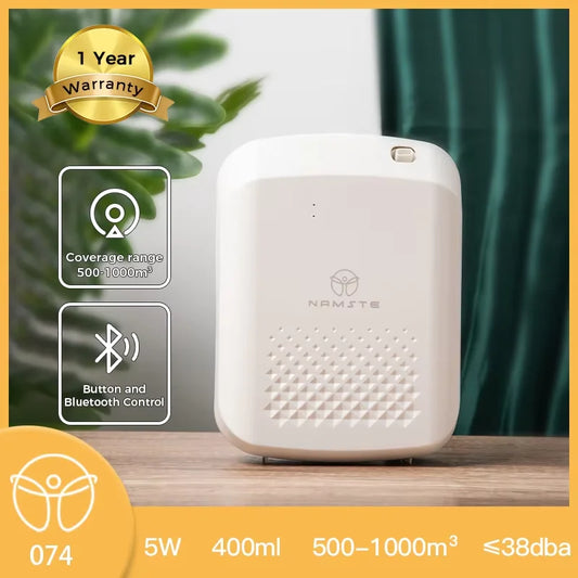 NAMSTE Aroma Diffuser 1000m³ Electric Aromatic Oasis 400ML Essential Oil Capacity Air Freshener Bluetooth Control Incense Burner