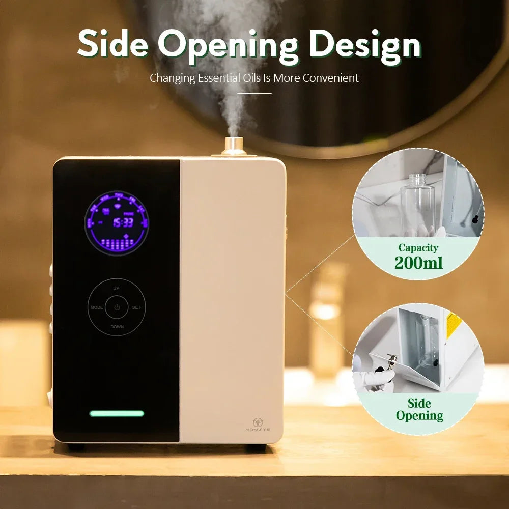VAT Exemption US Local Aroma Diffuser Home Perfume Scent Machine Fragrance Air Freshener Essential Oil Waterless Flavoring