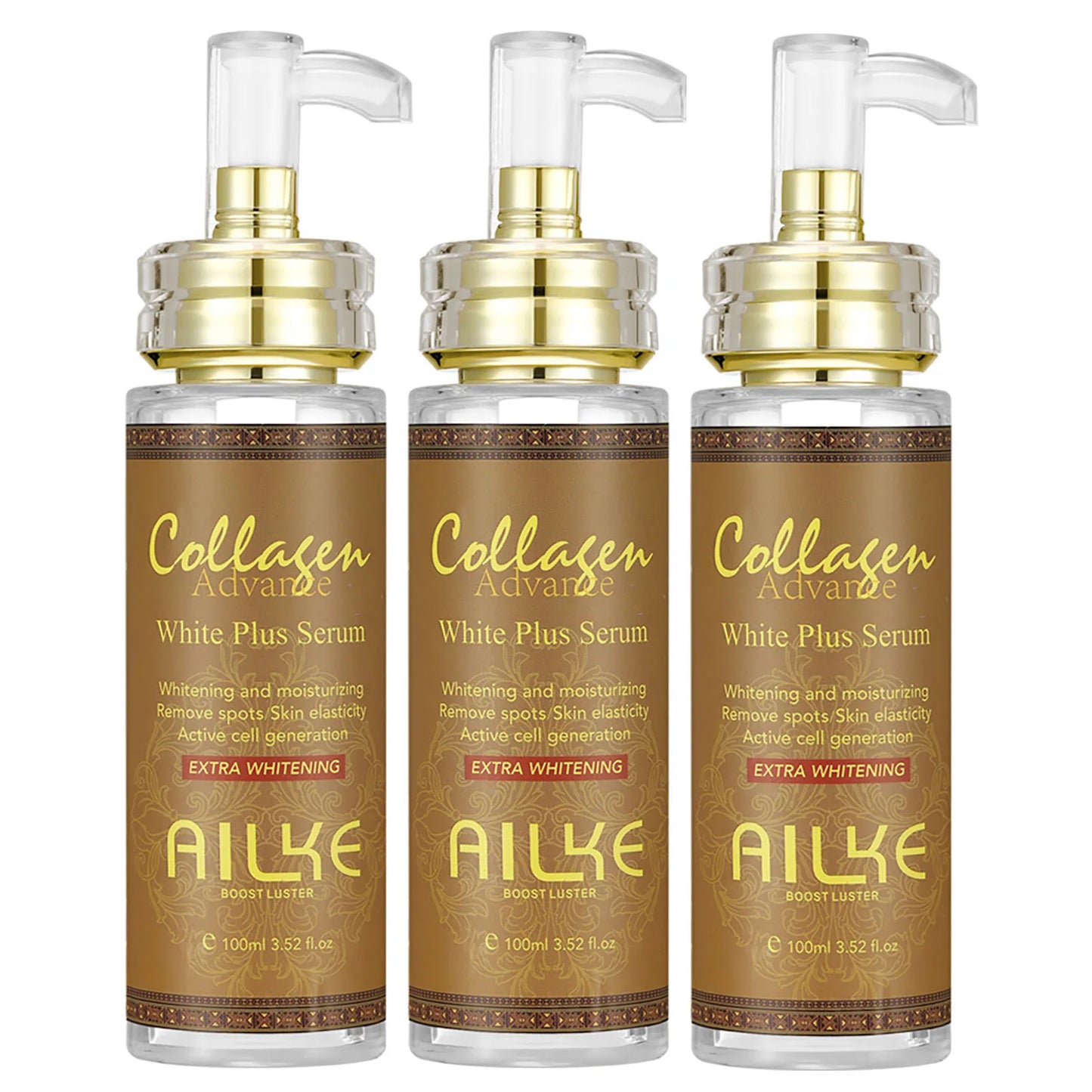 AILKE Collagen Beauty Skin Care, Anti Spots, Pigmentation, Lightening, Even Skin Tone, For Dark, Black, African and Caramel Skin