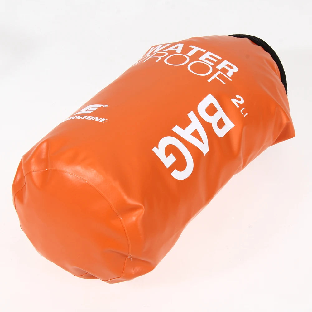 2L Waterproof Dry Bag Floating Storage Bag Keeps Gear Dry Roll Top Sack Lightweight for Kayaking Boating Rafting