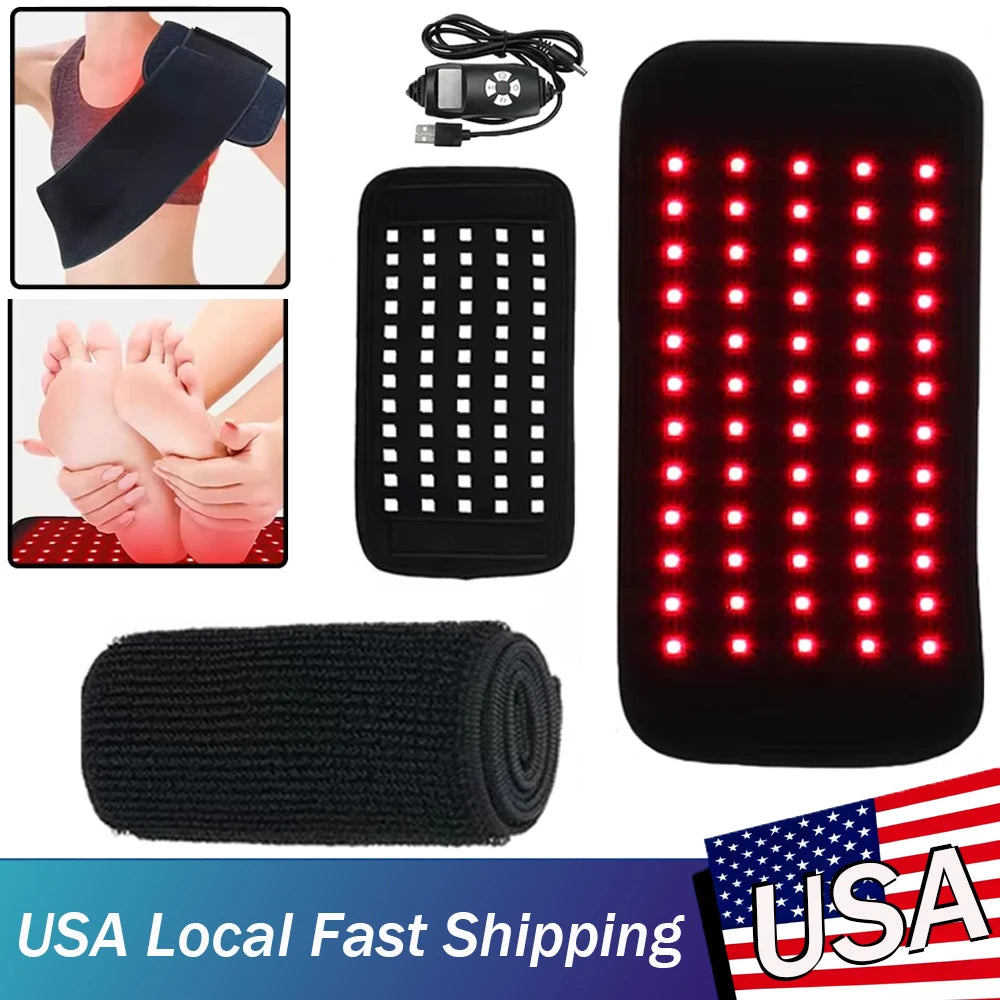 Portable Infrared LED Heating Pad For Full Body Muscle Relief