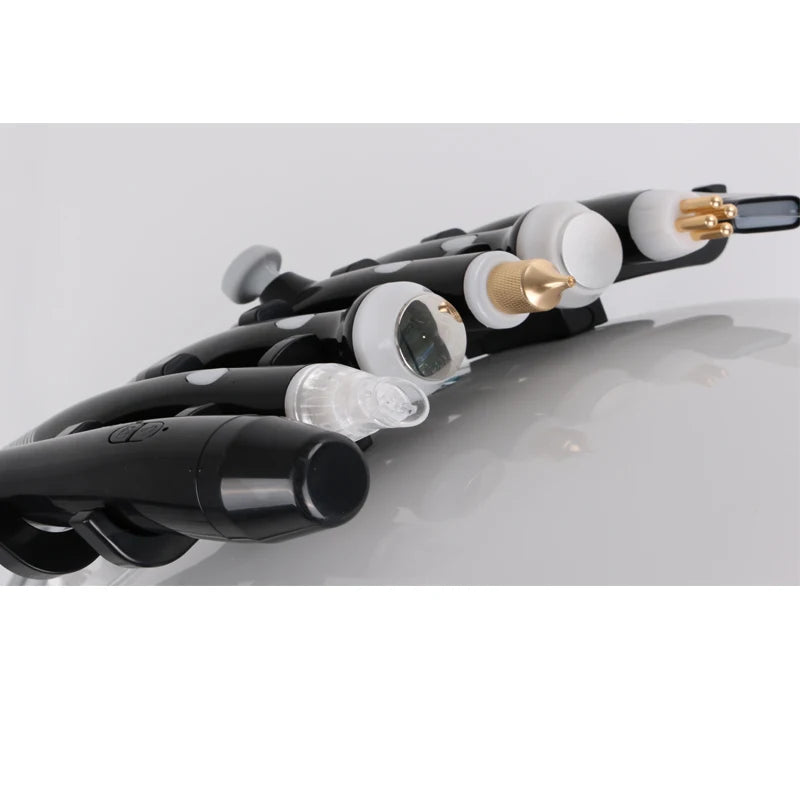 7 in 1 Smart Ice Blue Hydra-Oxygen Small Bubble Skin Detector Ultrasonic Hydra Skin Care Facial