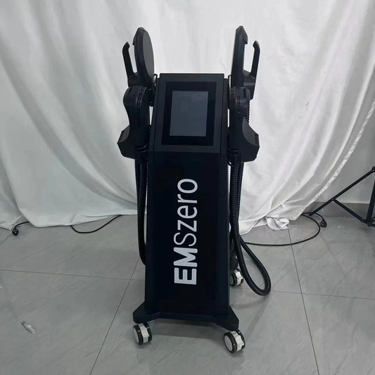 Professional RF EMSzero Body Sculpting Machine Electric EMS Fat Burning Slimming Muscle Stimulator 15 Tes 6500W 5 Handle Neo