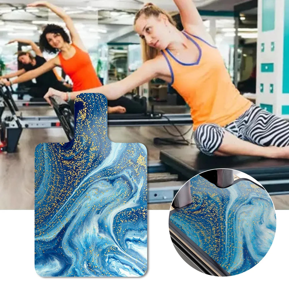 Pilates Suede Rubber Yoga Mat Sweat Absorbent Pilates Reformer Cover Pilates Reformer Machine Towel for Balance Training