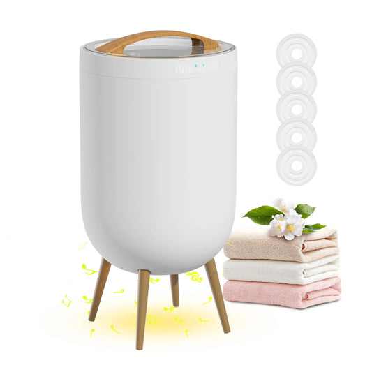 Bluetooth Towel Warmer Bucket With RGB Light And Aroma Slot