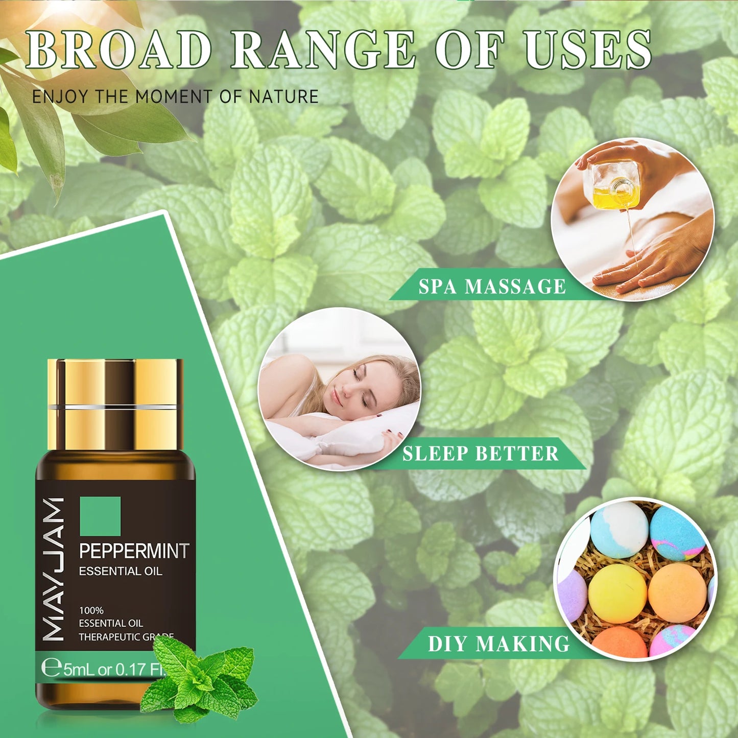 MAYJAM Essential Oils Set For Humidifier Diffuser Air Freshener 35 Pieces