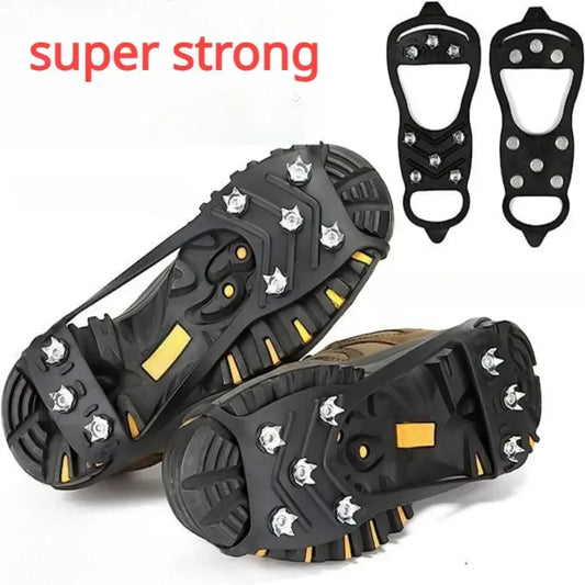 Eight Tooth Ice Gripper Spike For Shoes Anti Slip Crampons