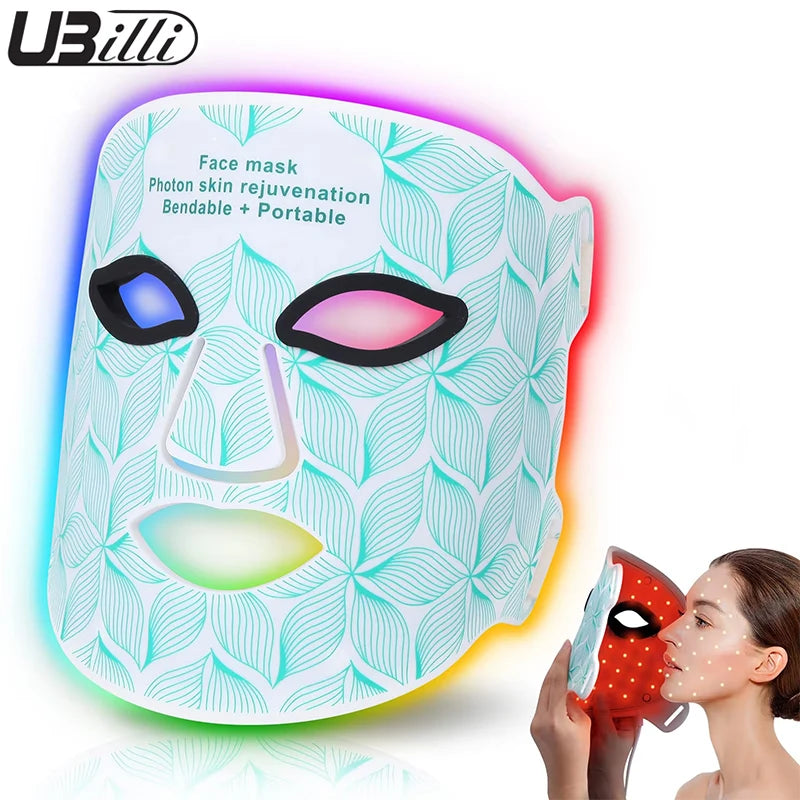 UBilli Near Infrared LED Therapy Face Mask for Skin Rejuvenation