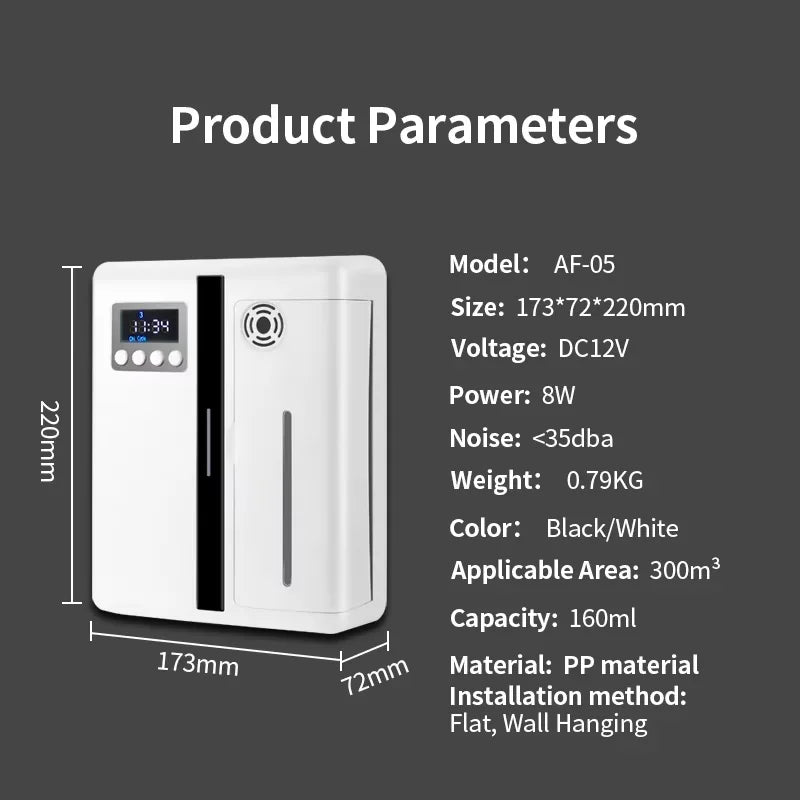 Namste Bluetooth Aroma Diffuser Wall Hanging For Home Fragrance