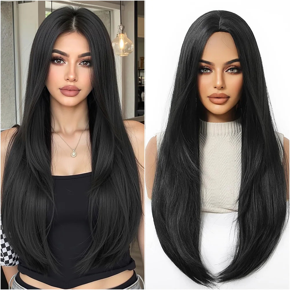 13X6 HD Lace Frontal Wig Bone Straight Human Hair 360 Full Lace 40 Inch Wig 220 Density Brazilian Hair Wig Can Be Dyed Any Color
