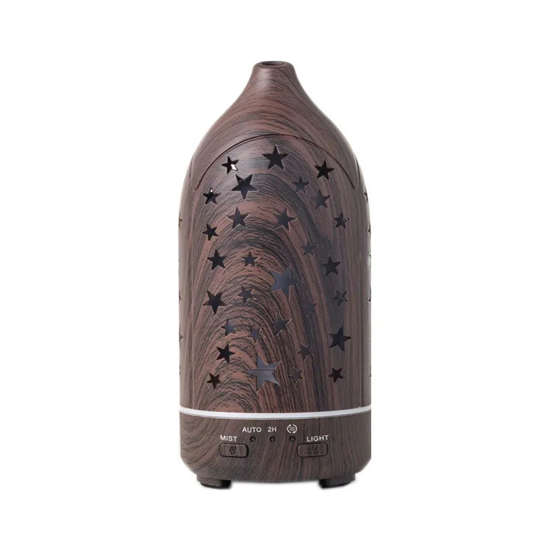 Originality Humidifier 3D Rotating Aroma oil diffuser with 7-Color LED Gradient Lighting for home desktop office