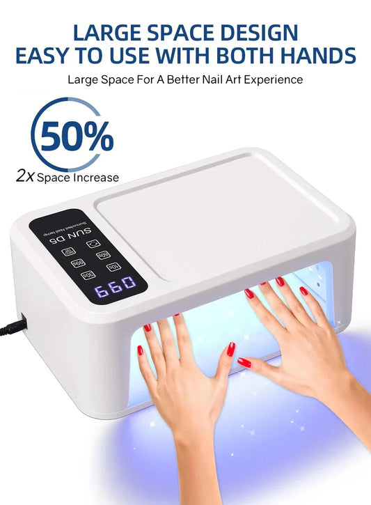 SAYSALLY UV Gel Nail Polish Dryer Lamp With Timer Sensor