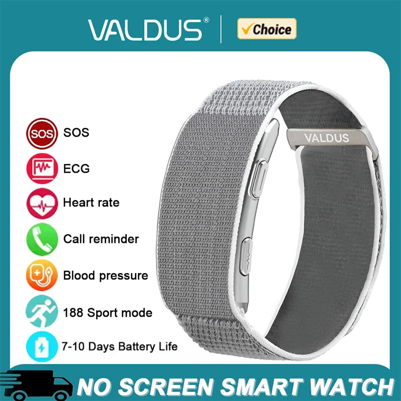 VALDUS VITRO ECG Smart Bracelet Heart Rate Blood Pressure Tracker