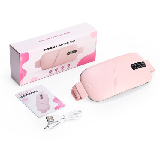 PASTSKY 5 Modes Electric Heating Vibration Waist Massage Belt