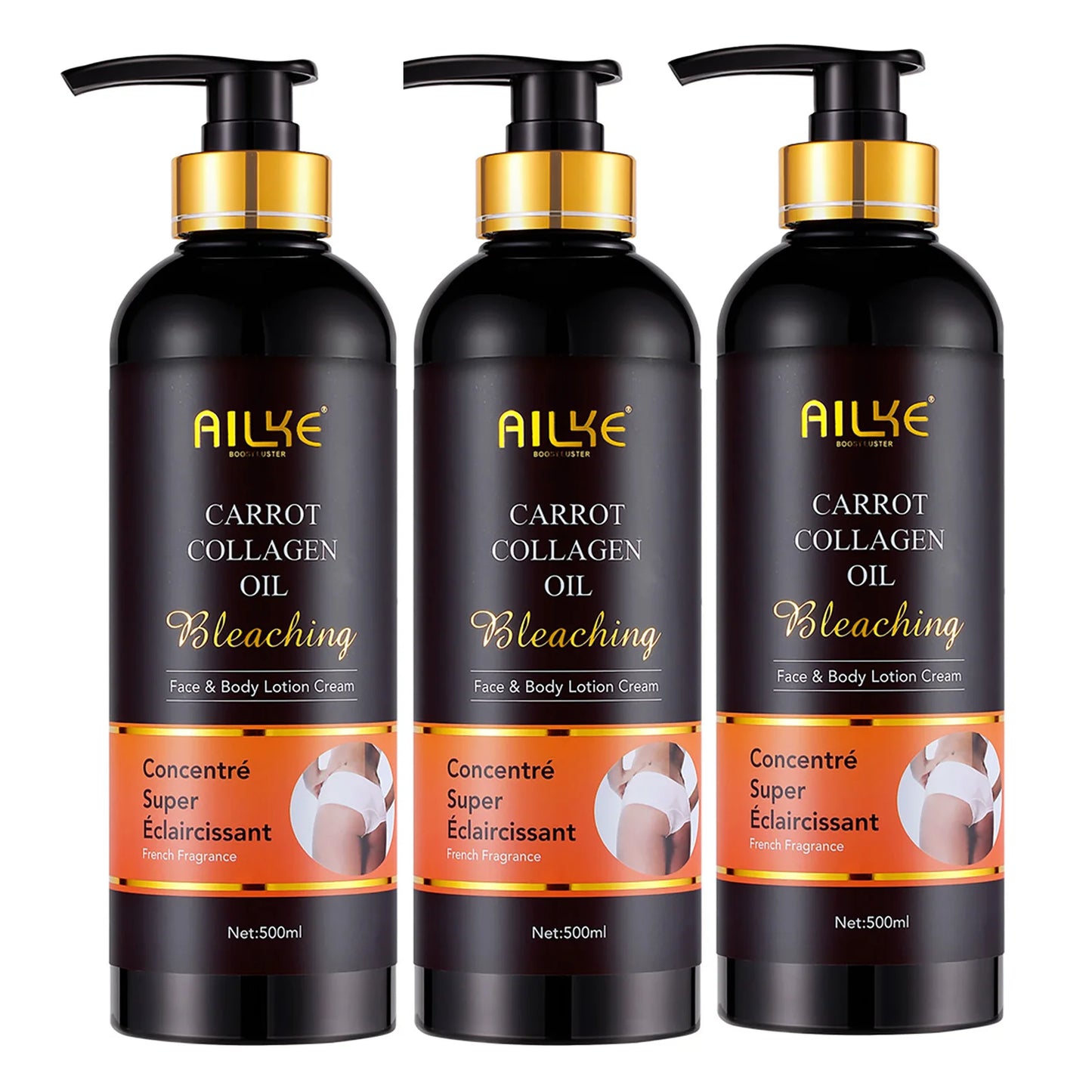 AILKE Collagen Beauty Skin Care, Anti Spots, Pigmentation, Lightening, Even Skin Tone, For Dark, Black, African and Caramel Skin