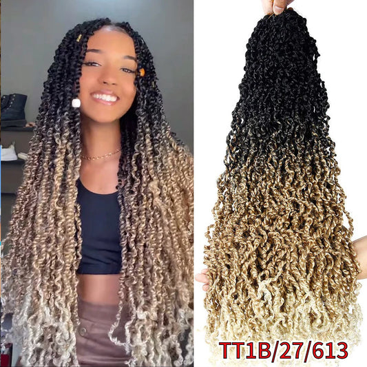 IPARTY Majesty Twist Crochet Hair Synthetic Braiding Extensions