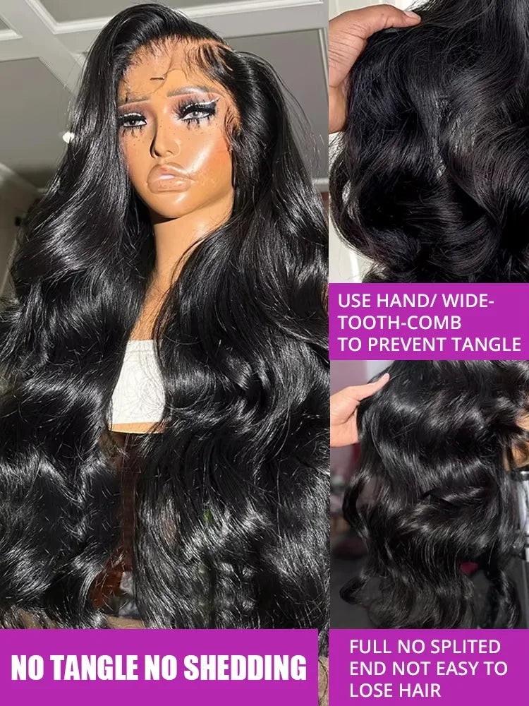 Abijale Brazilian Body Wave Lace Front Wig Human Hair