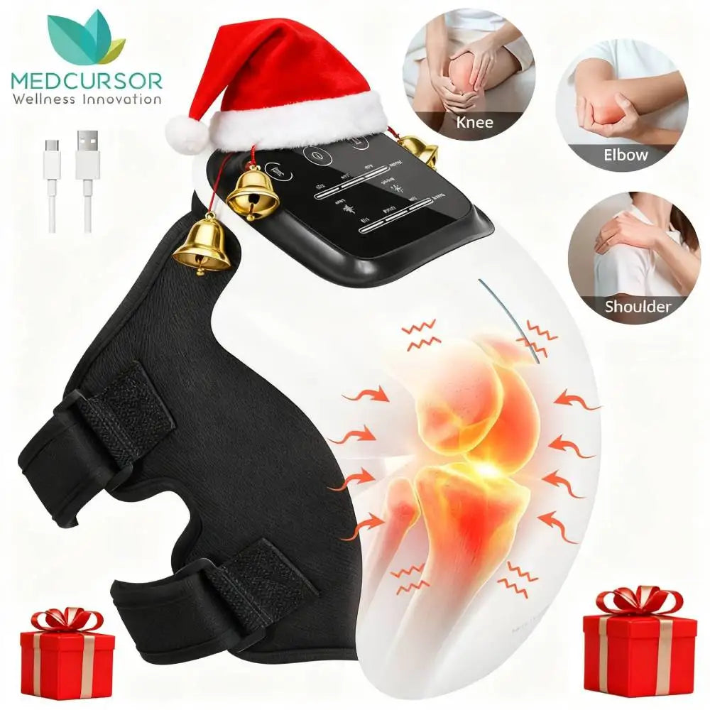 Medcursor Electric Heated Knee Massager With 3 Heating Levels